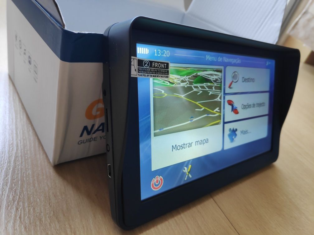 Gps / camião IGO PRIMO Profissional 2025 NOVO- Com Pala Sol