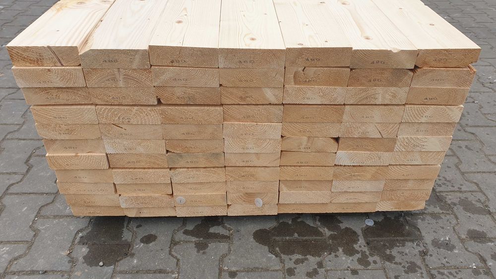 Drewno C24 wszystkie przekroje 45x/70/95/120/145/170/195/220/245