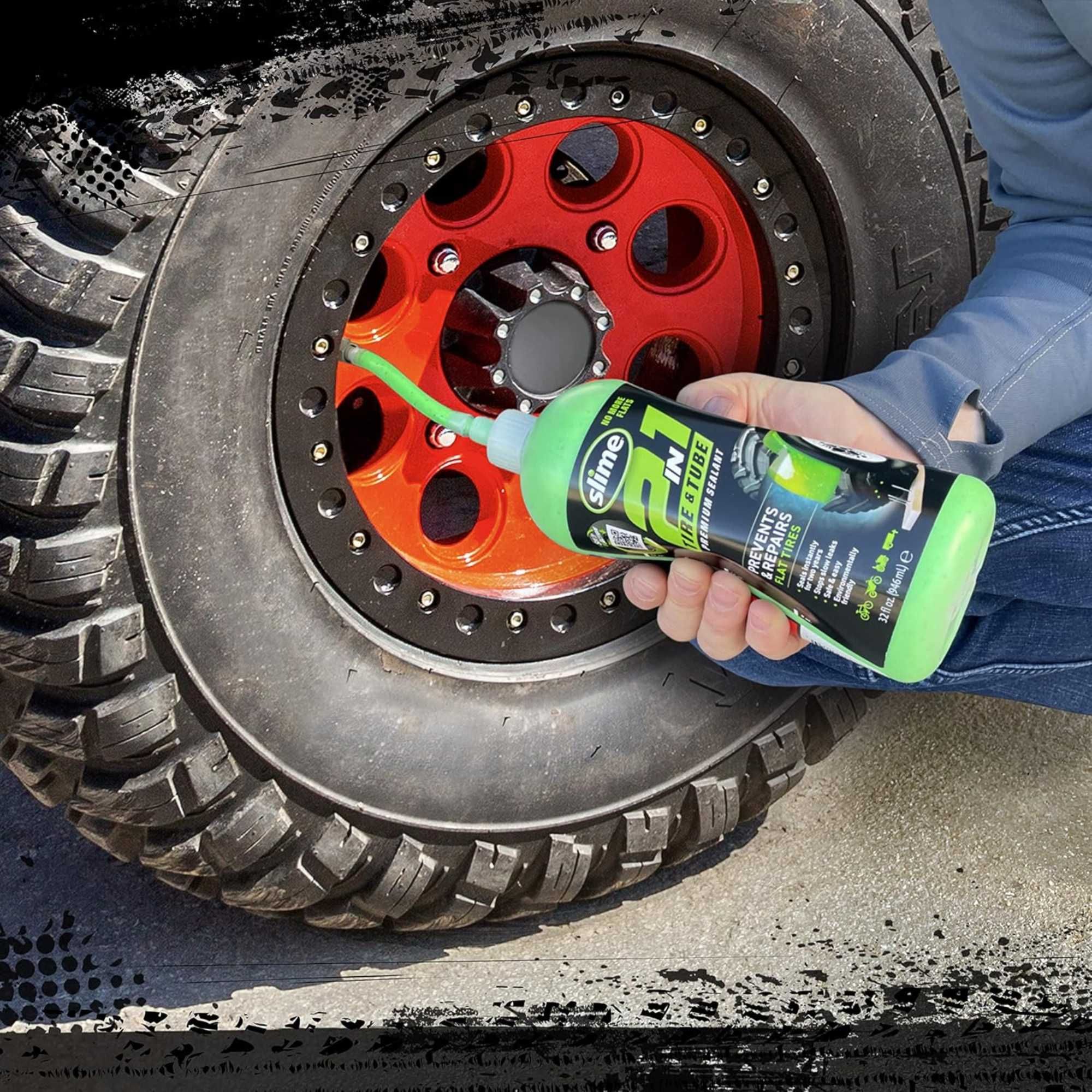 SLIME uszczelniacz do Dętek Opon mleczko do Hulajnóg Rowerów 946ml