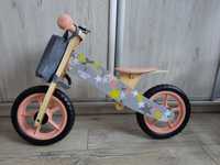 Rowerek biegowy drewniany dla dziewczynki koła 12'' nowy Gordon Kids