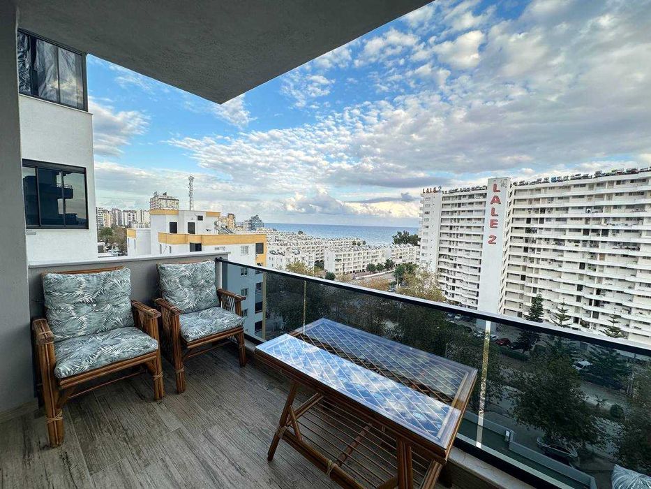 Квартира 1+1 в Туреччині/Мерсін з видом на море під ВНЖ!!
