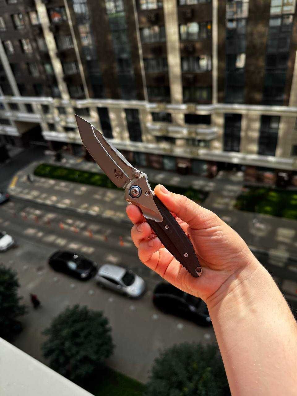 Складний ніж Microtech Knives Socom Bravo Mini Titanium