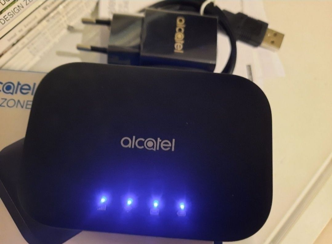 Szybki router modem do internetu na kartę sim LTE 4G Alcatel bez simlo