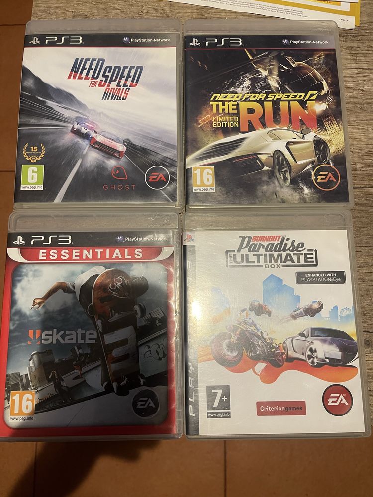 Jogos PS3 em muito bom estado já só tenho estes