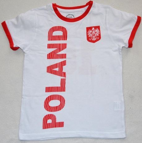 T-shirt Bluzka chłopięca Poland Cool Club rozm. 116