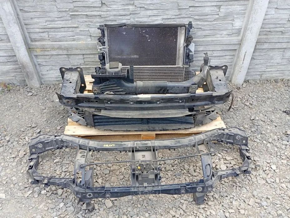 Pas Przedni Belka Chłodnica Wody Klimy Intercooler Wentylator Ford Galaxy MK3 Lift 2.0 TDCI 2015r Automat
