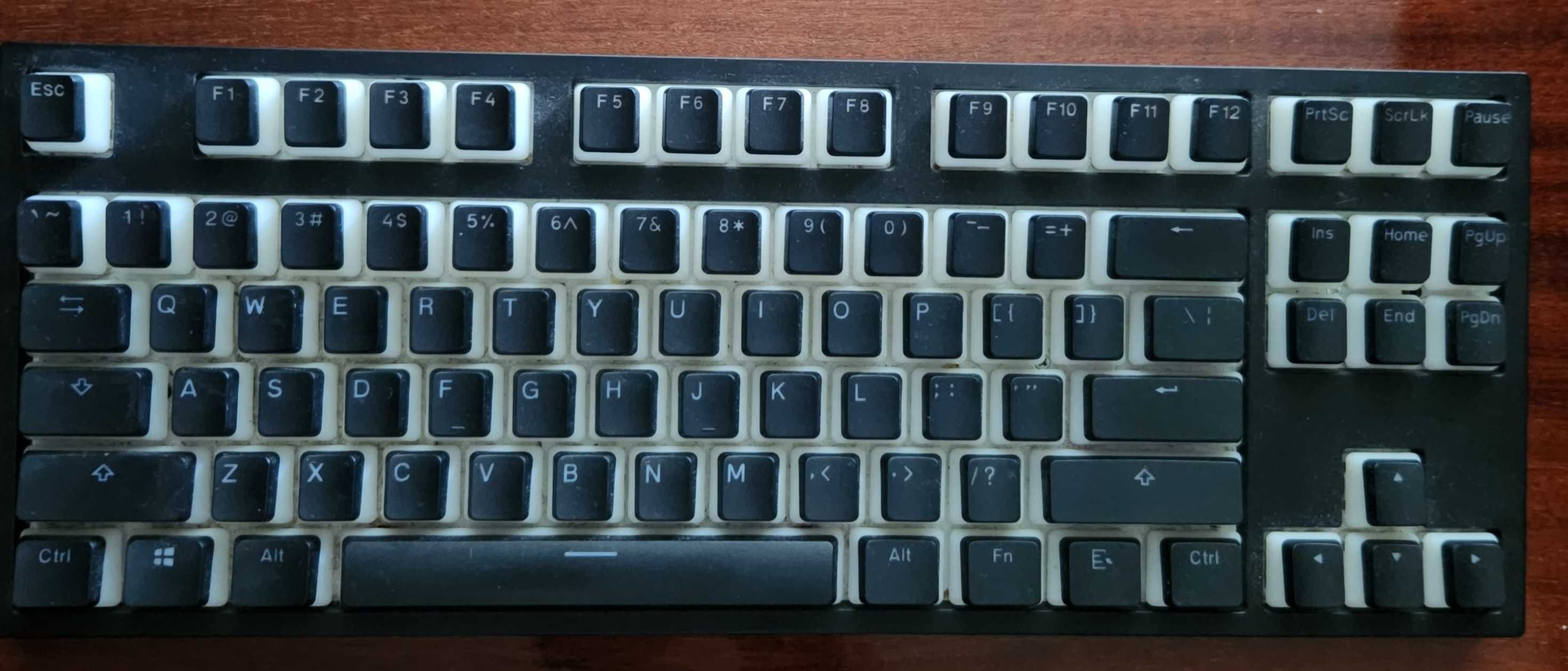 Клавіатура Dark Project One KD87A Pudding Gateron Mechanical Yellow