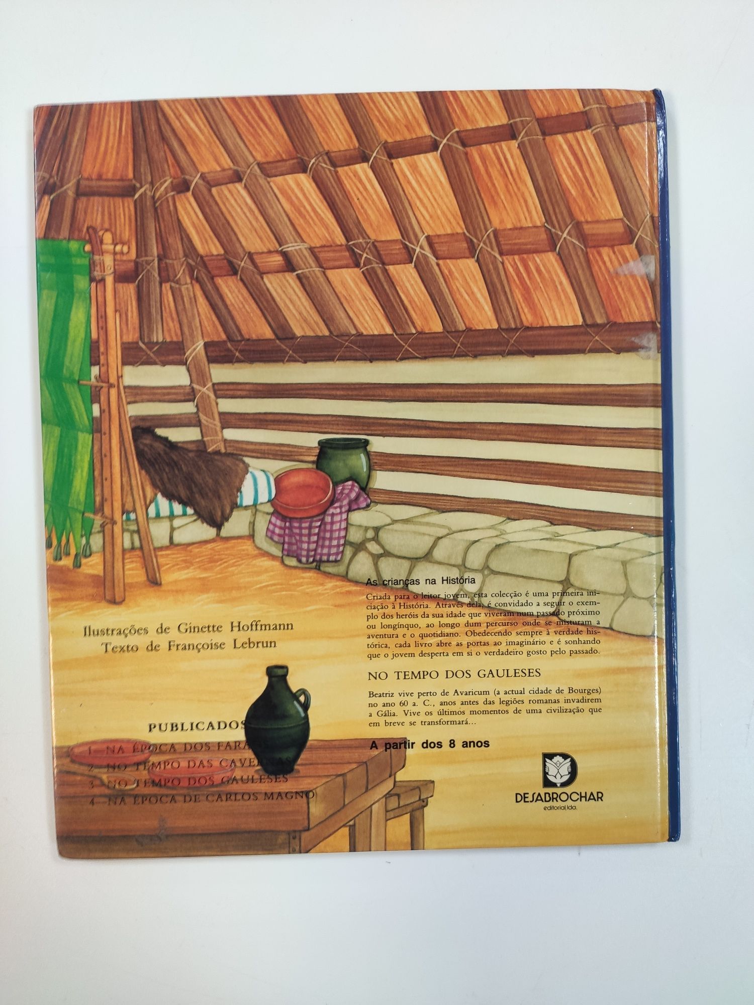 Livro infantil " No tempo dos Gauleses"