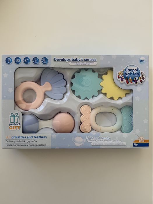 Набір перших брязкалець Canpol Babies PASTEL