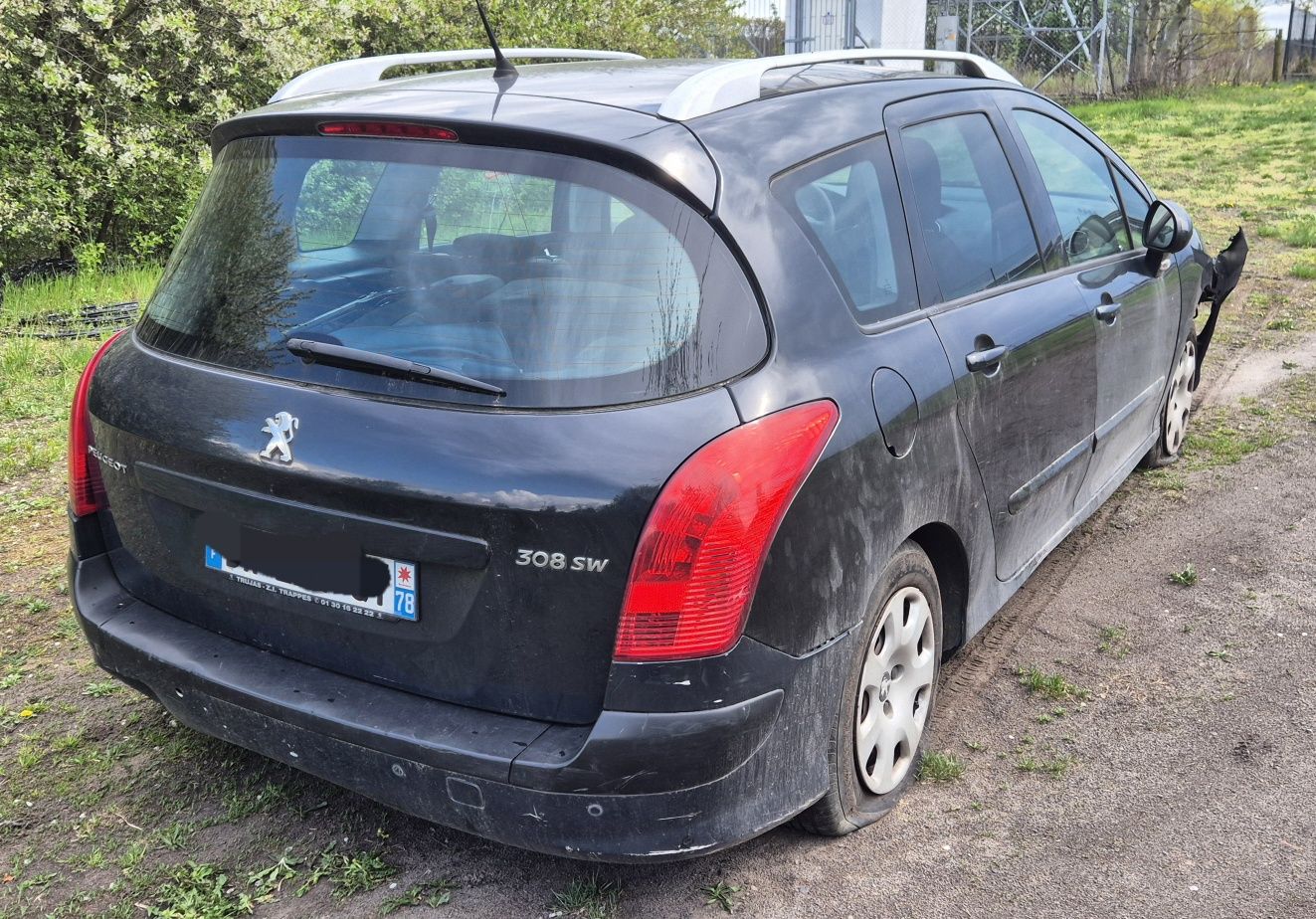 Peugeot 308 1.6 hdi 9HP_DV6DTED zderzak maska