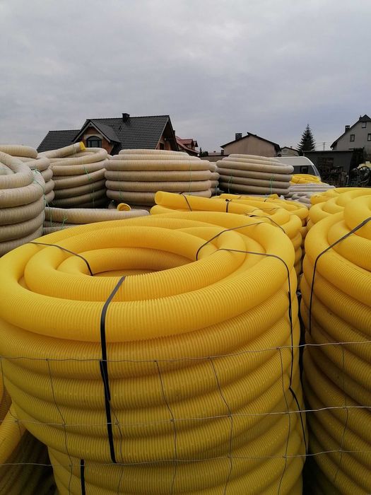 Rury rura melioracyjna DRENARSKA 100 drenażowa perforowana z otworami