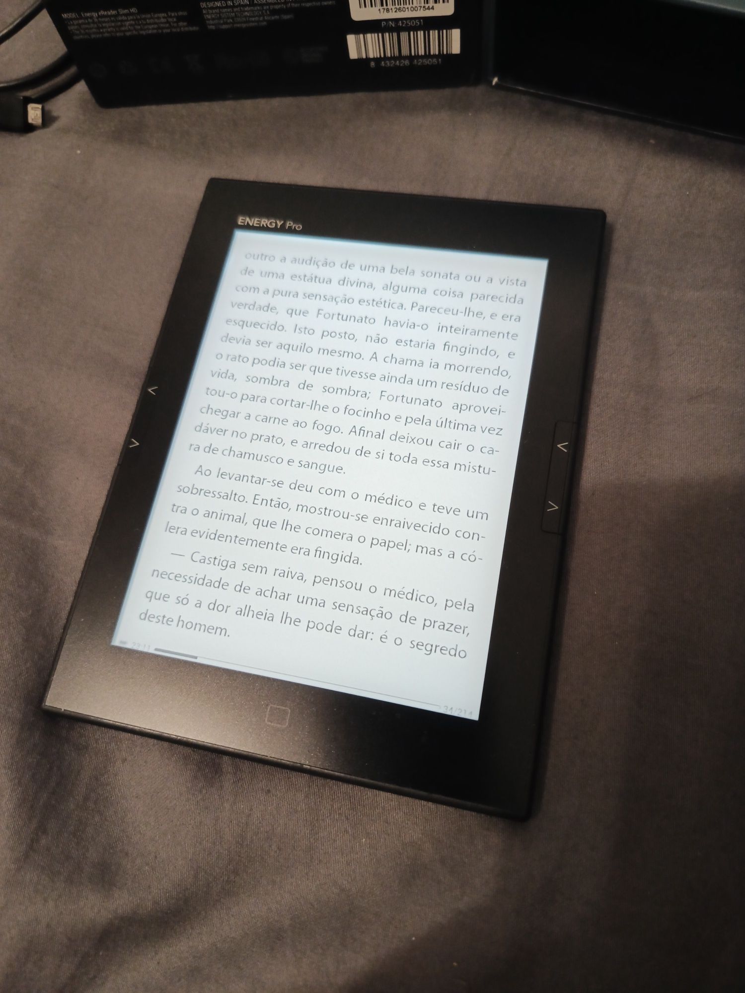 Energy Sistem Tablet Pro HD E-reader E-ink