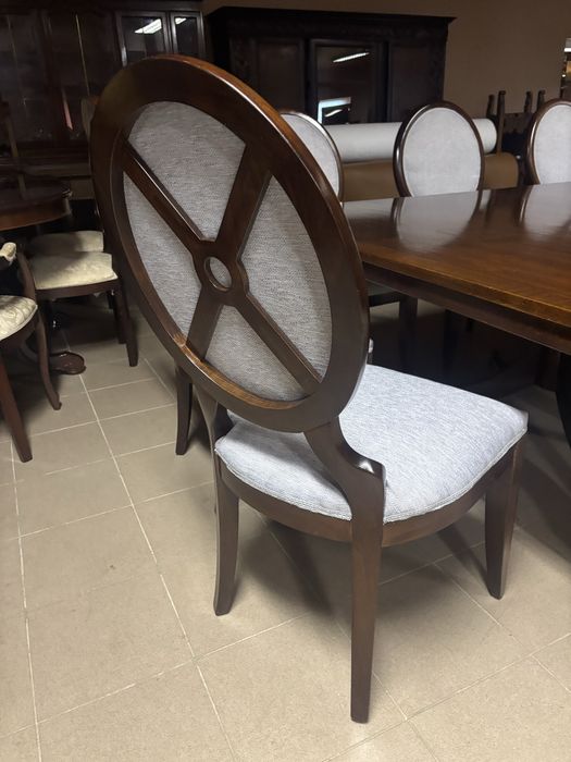 Mega Stół Angielski 18-20 osób + 12 krzeseł Meble Stylowe sklep zestaw