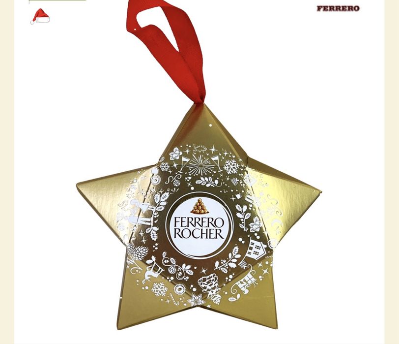 Цукерки Ferrero зірка на ялинку