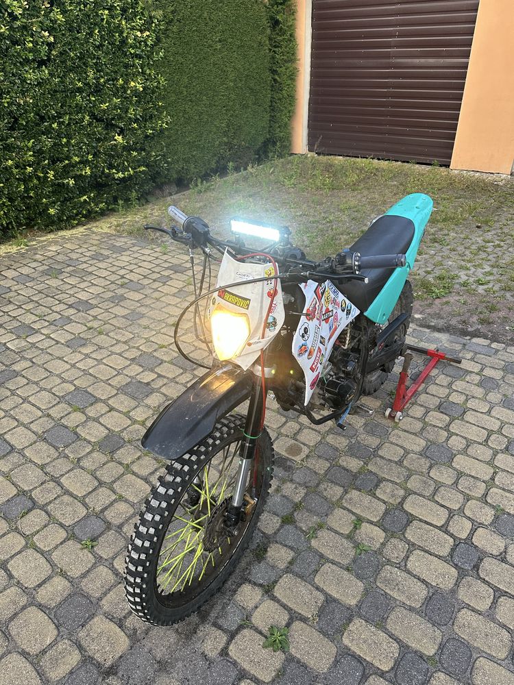 Cross Rieju 50 swap 250 50/250 zarejestrowany Enduro Cross uszkodzony