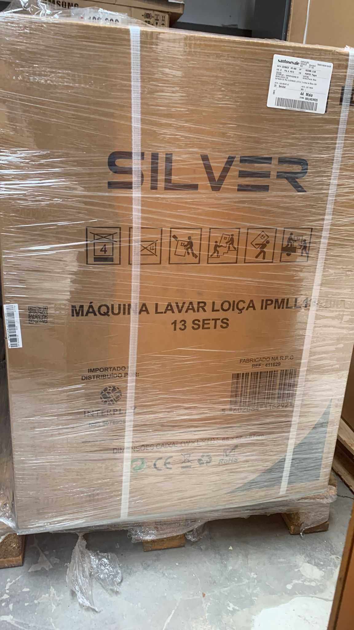 Máquina de Lavar Loiça 13 conjuntos Branca Silver