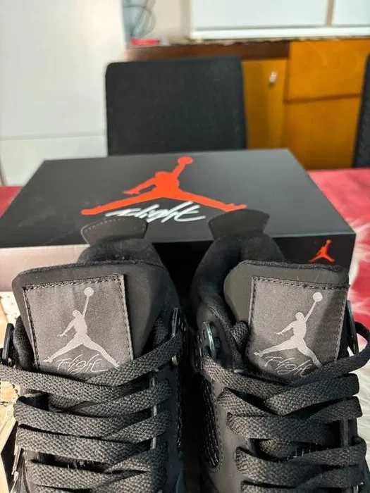 "Buty damskie Trampki" Jordan_4_Retro_Black_Cat  R.44