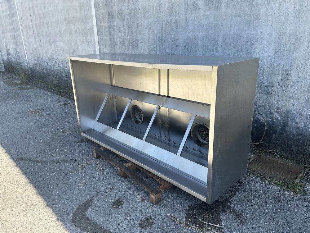 Hott inox com 220cm x 65 cm x 110cm