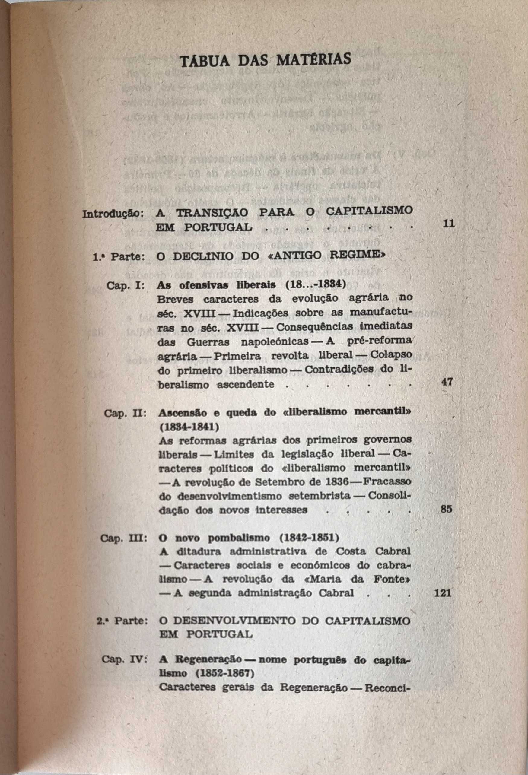 O Desenvolvimento do Capitalismo em Portugal no Séc. XIX