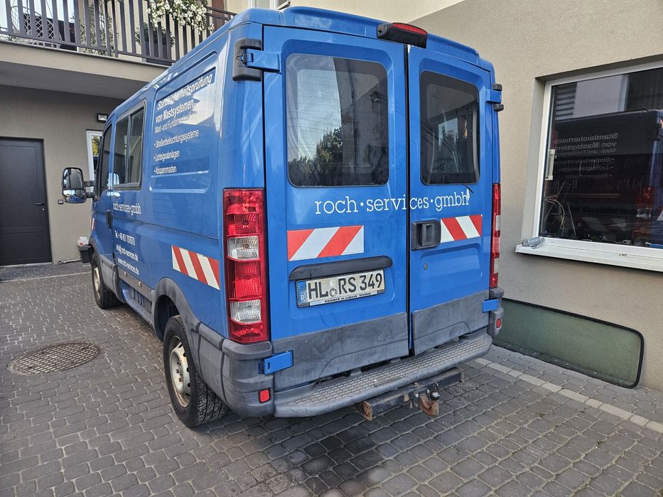 Iveco Daily Lawka dubel kanapa wnetrze szyby stopien drzwi lampa dwojk