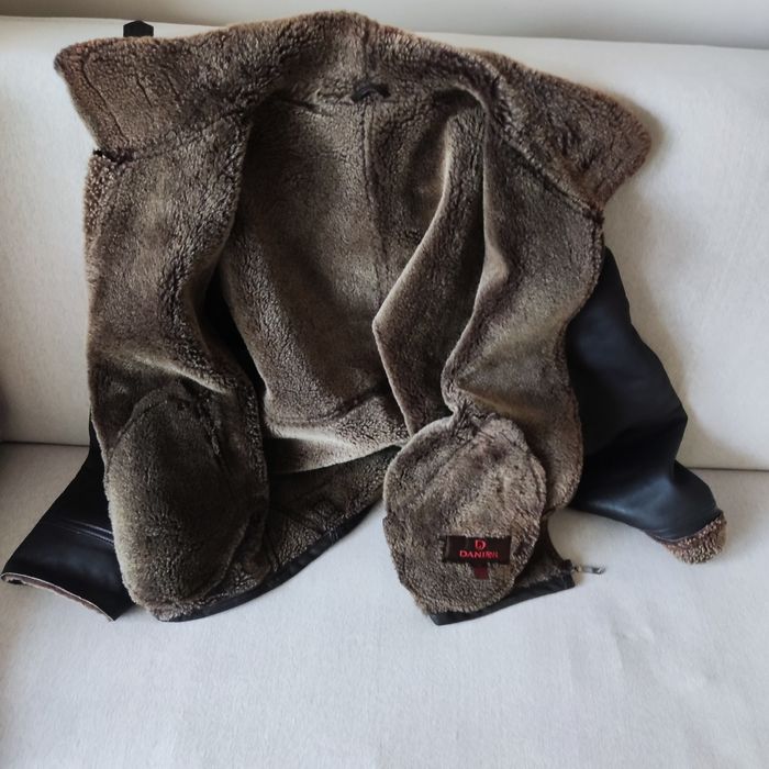 Kożuszek męski z owczej skóry