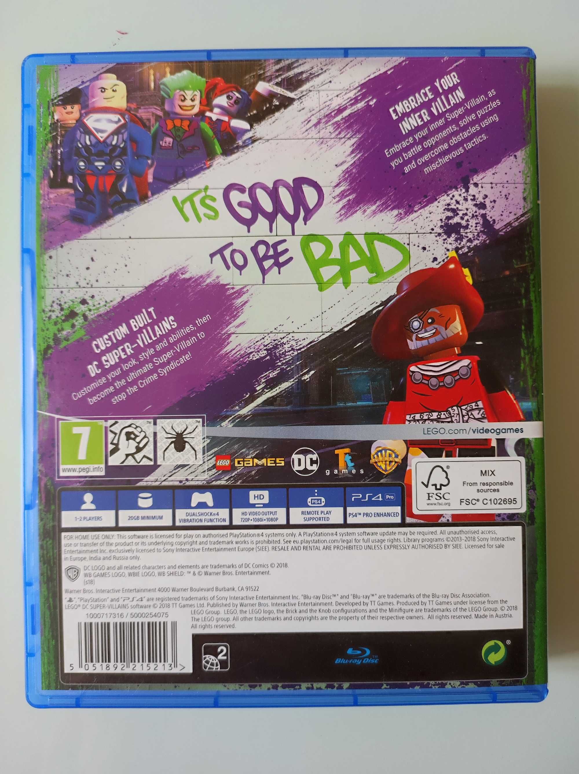Jogo Lego Super Villains para PS4