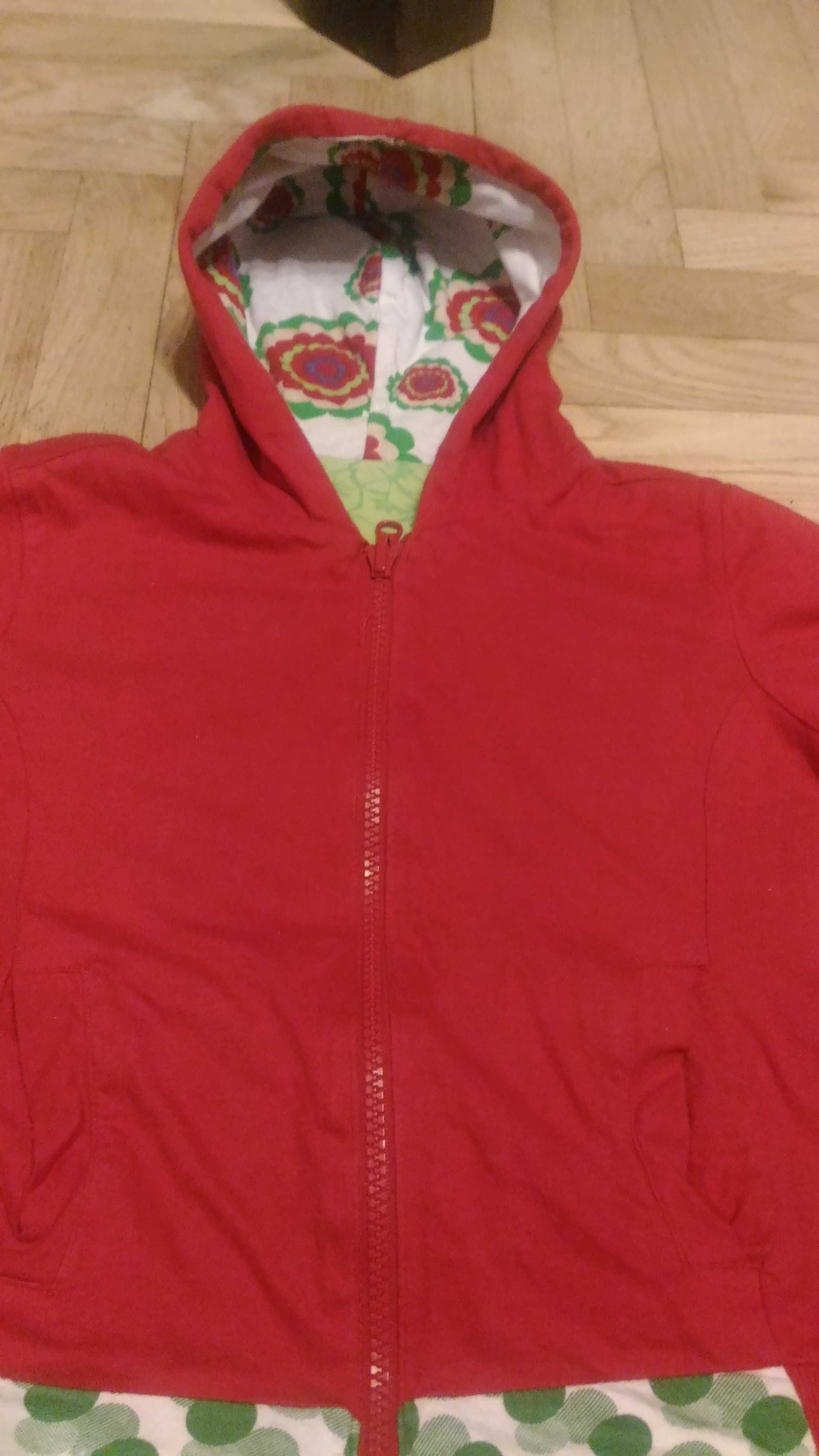Bluza dwustronna Desigual krótki rękaw 116 - 120