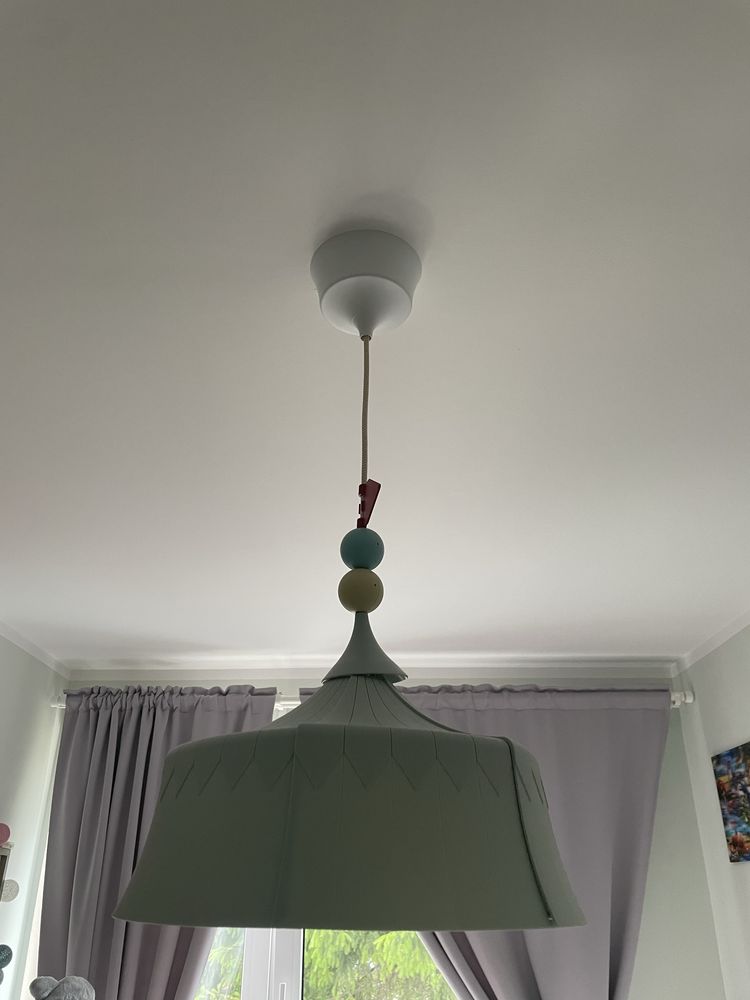 Lampa dziecięca cyrk trollbo ikea