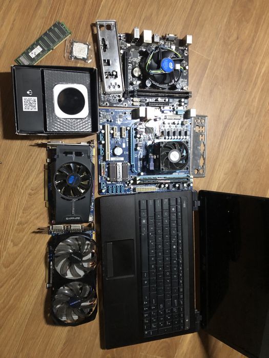 Laptop płyty główne części komputerowe