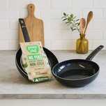ZESTAW Patelnia 2 szt GreenChef 20 cm i 28 cm ceramiczna