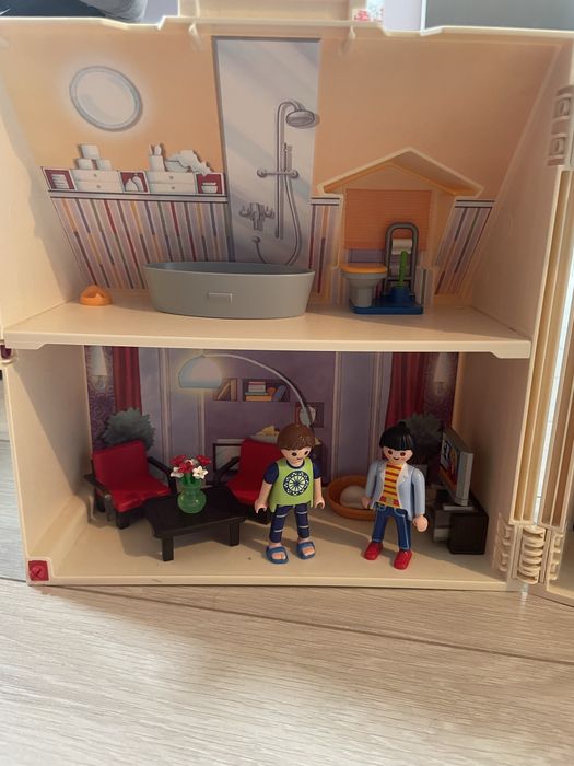 Playmobil przenośny domek dla lalek klocki
