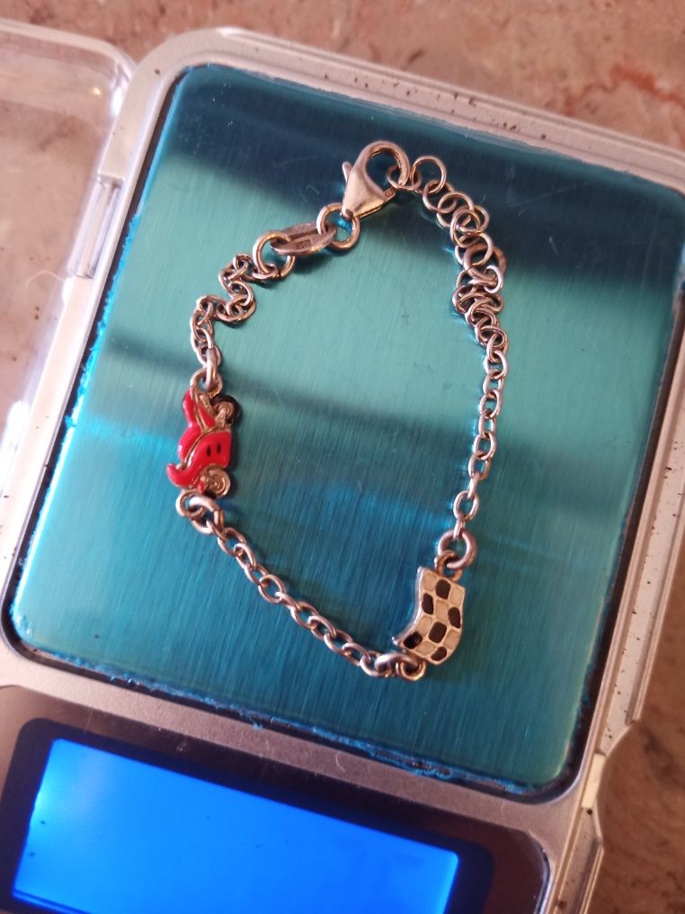 Pulseira bebé prata925