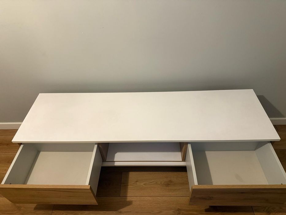 Szafka RTV- JORGEN – złoty dąb - Skandica