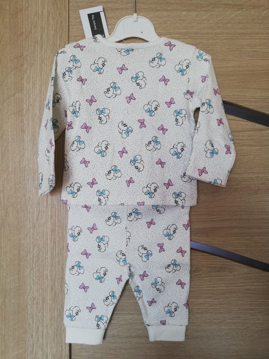 Komplet dla dziewczynki, komplet niemowlęcy, bluzka i spodnie,56-62 cm