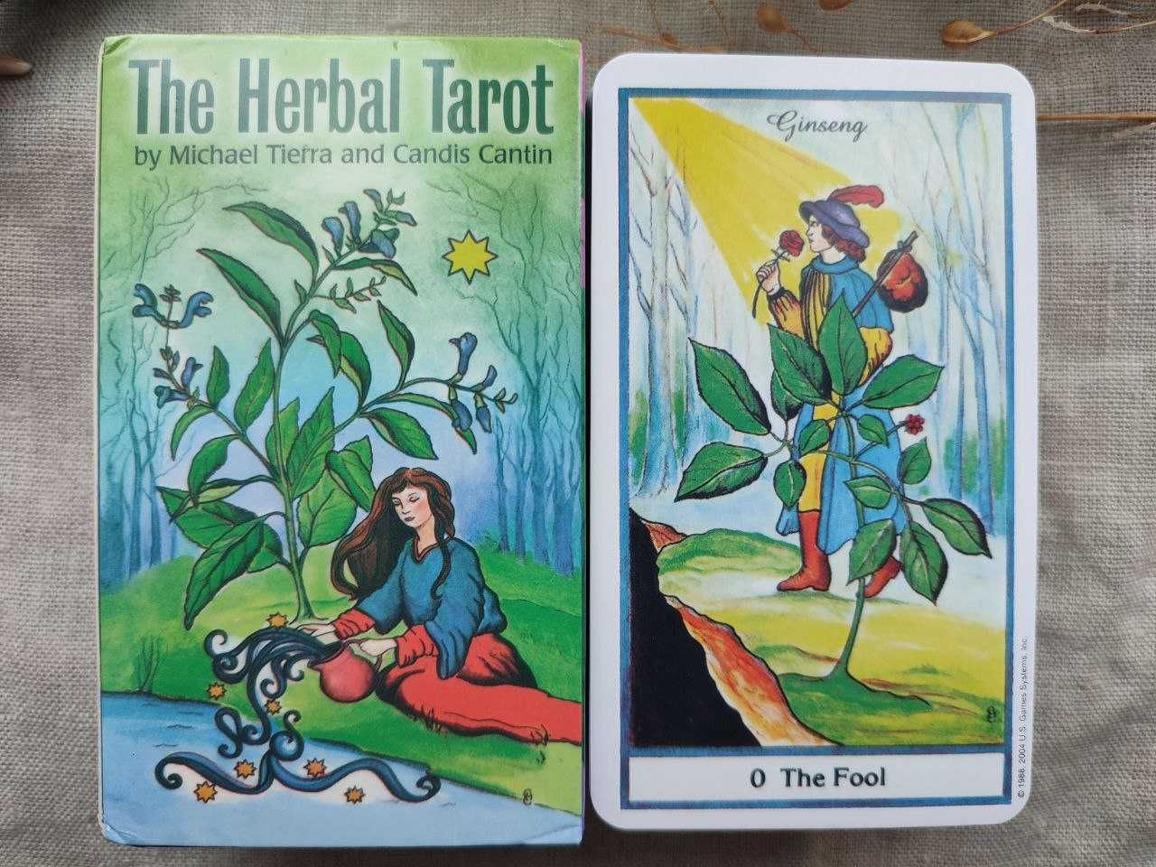 Гадальні карти таро трав the herbal tarot таро райдера-уейта квіткове