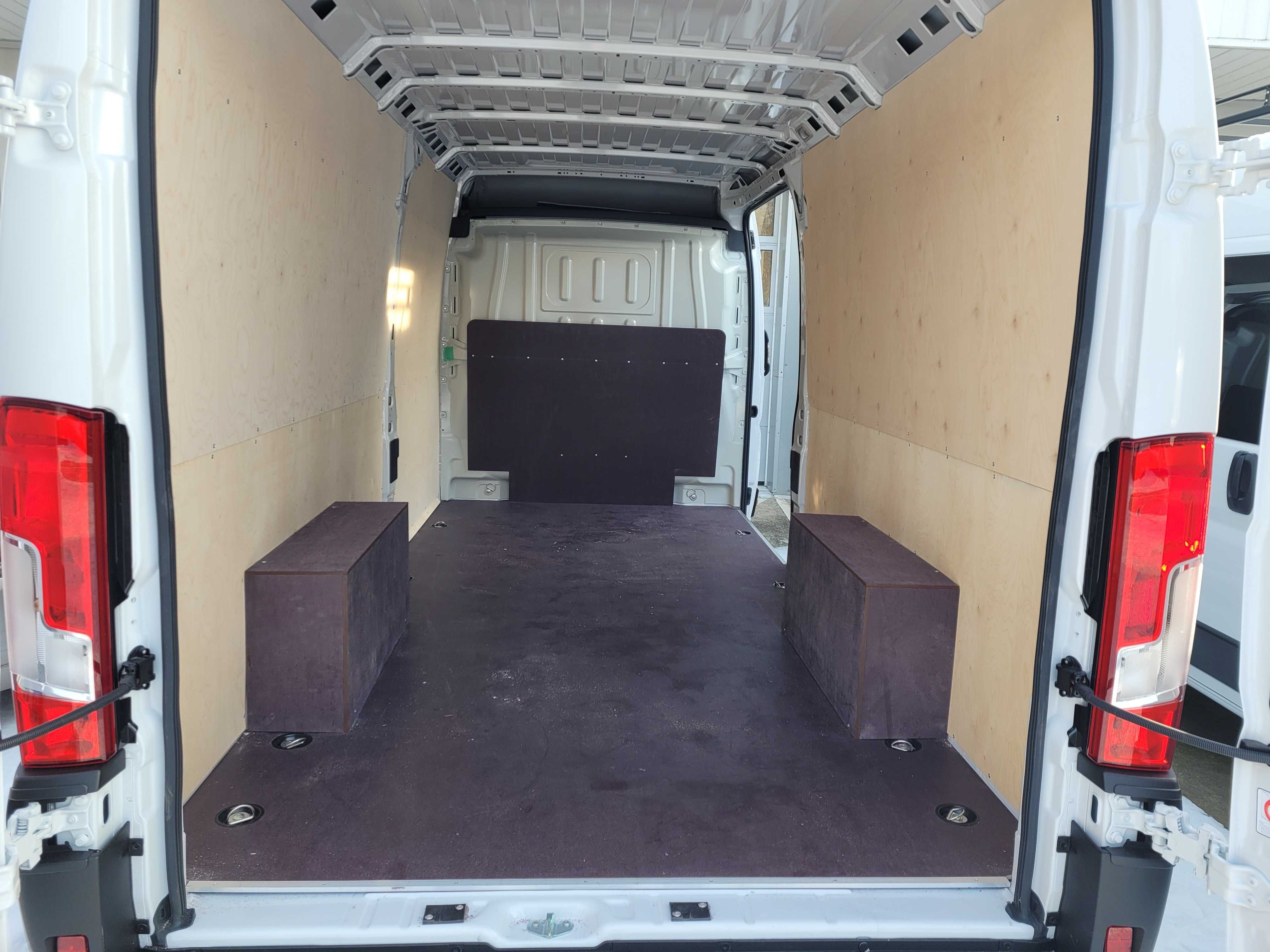 Zabudowa busa Fiat Ducato Opel Movano L4H2 montaż