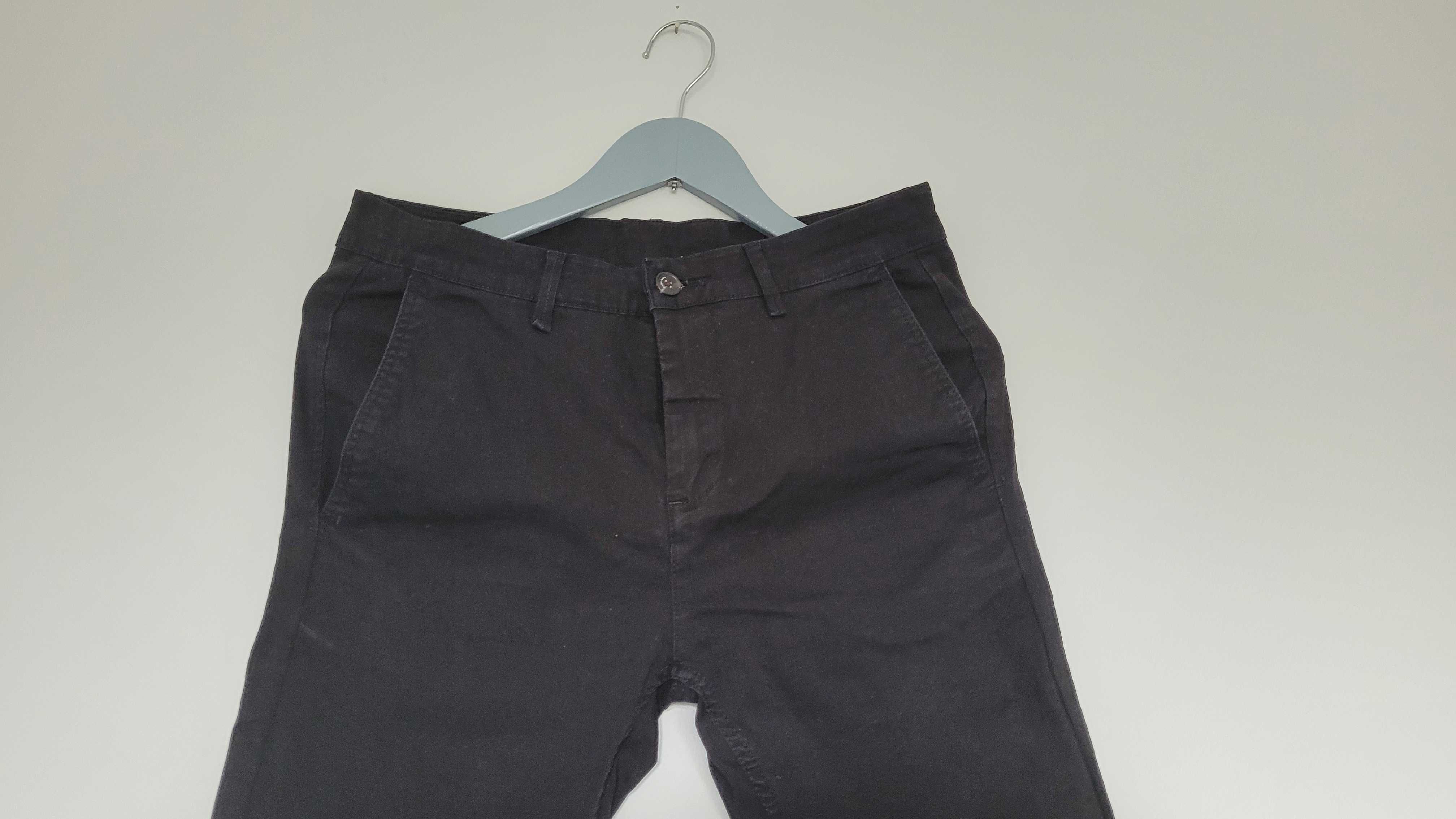 Chinos Zara Man, r. 29, czarne, ok. 170 cm.