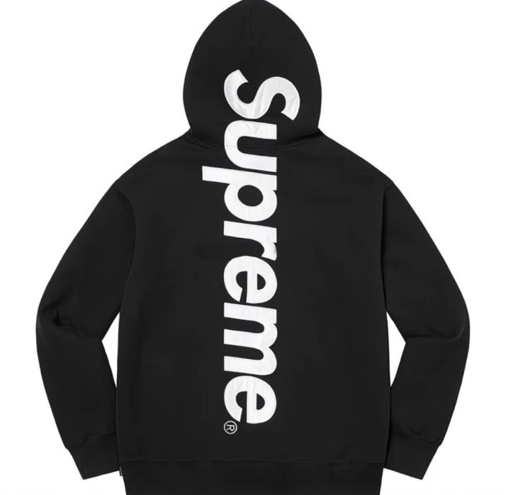 Худі Supreme Satin Applique Hooded FW24