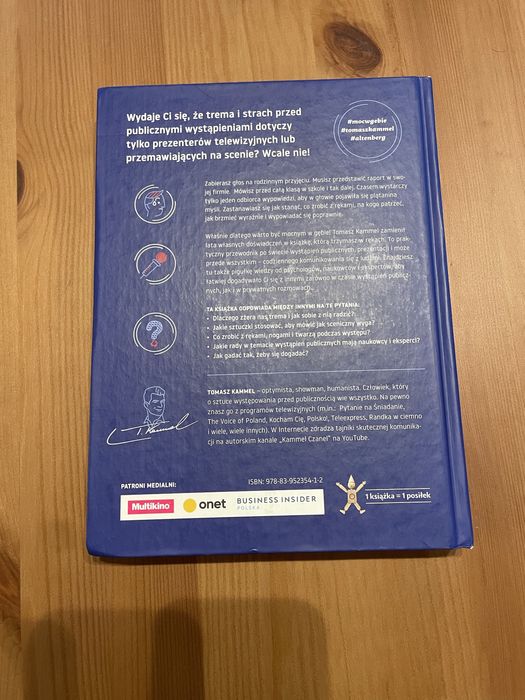 Książka: Tomasz Kammel, Moc w gębie