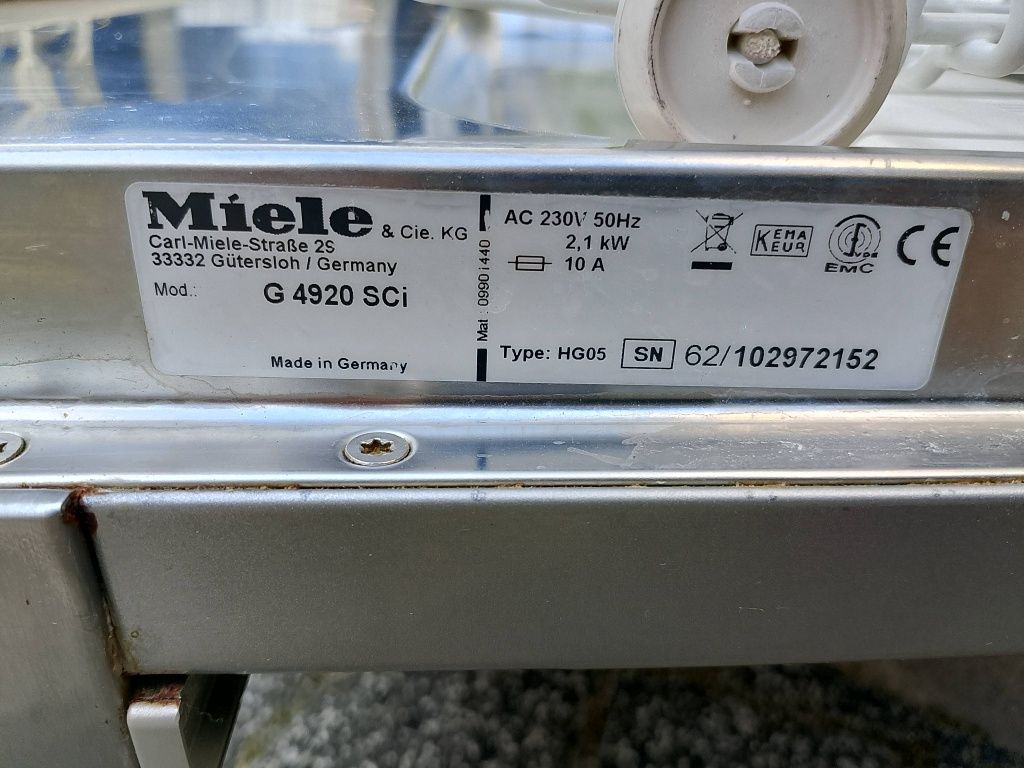 Zmywarka Miele  G4920 gwarancja,transport