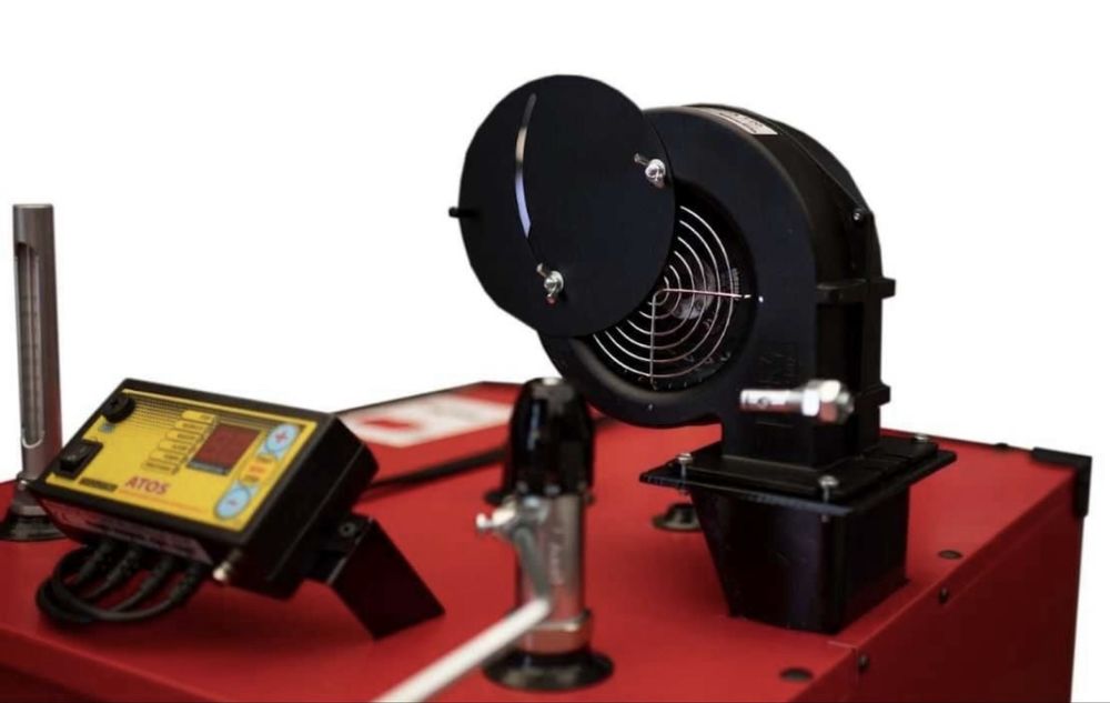 Kocioł Na drewno węgiel 27 kw do 240 m2 Dostawa0Zł Nadmuch Ruszt wodny