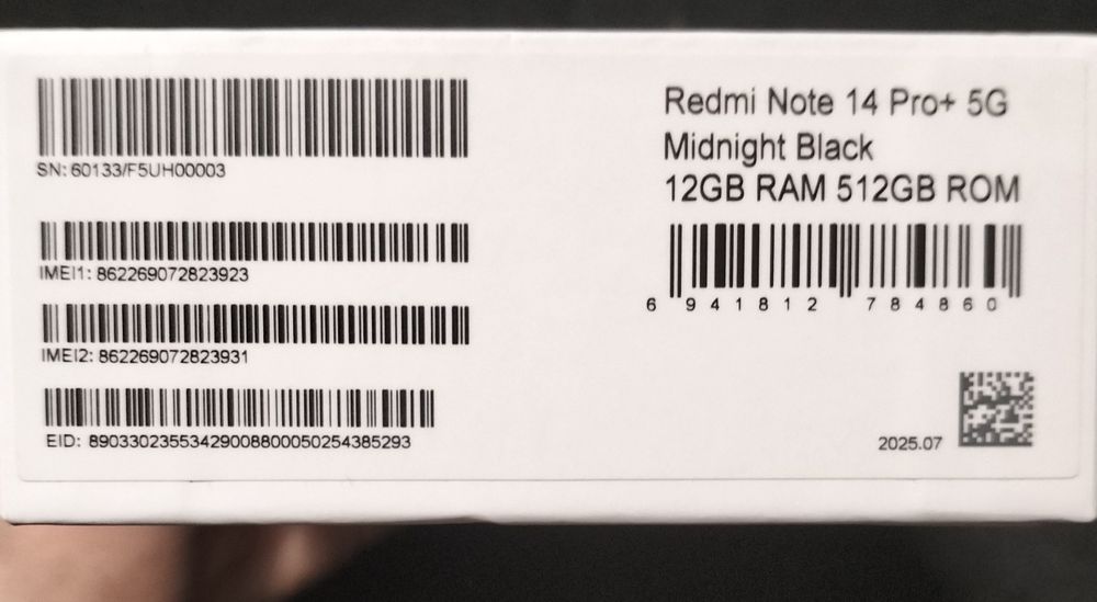 Redmi note 14 pro +
