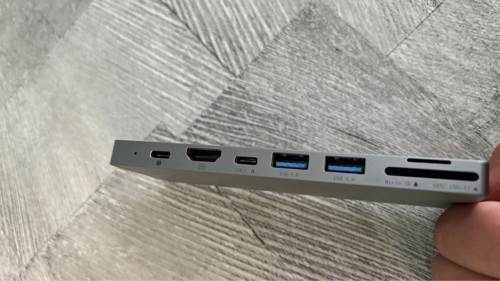 Hub 8w1 macbook pro przejściówka