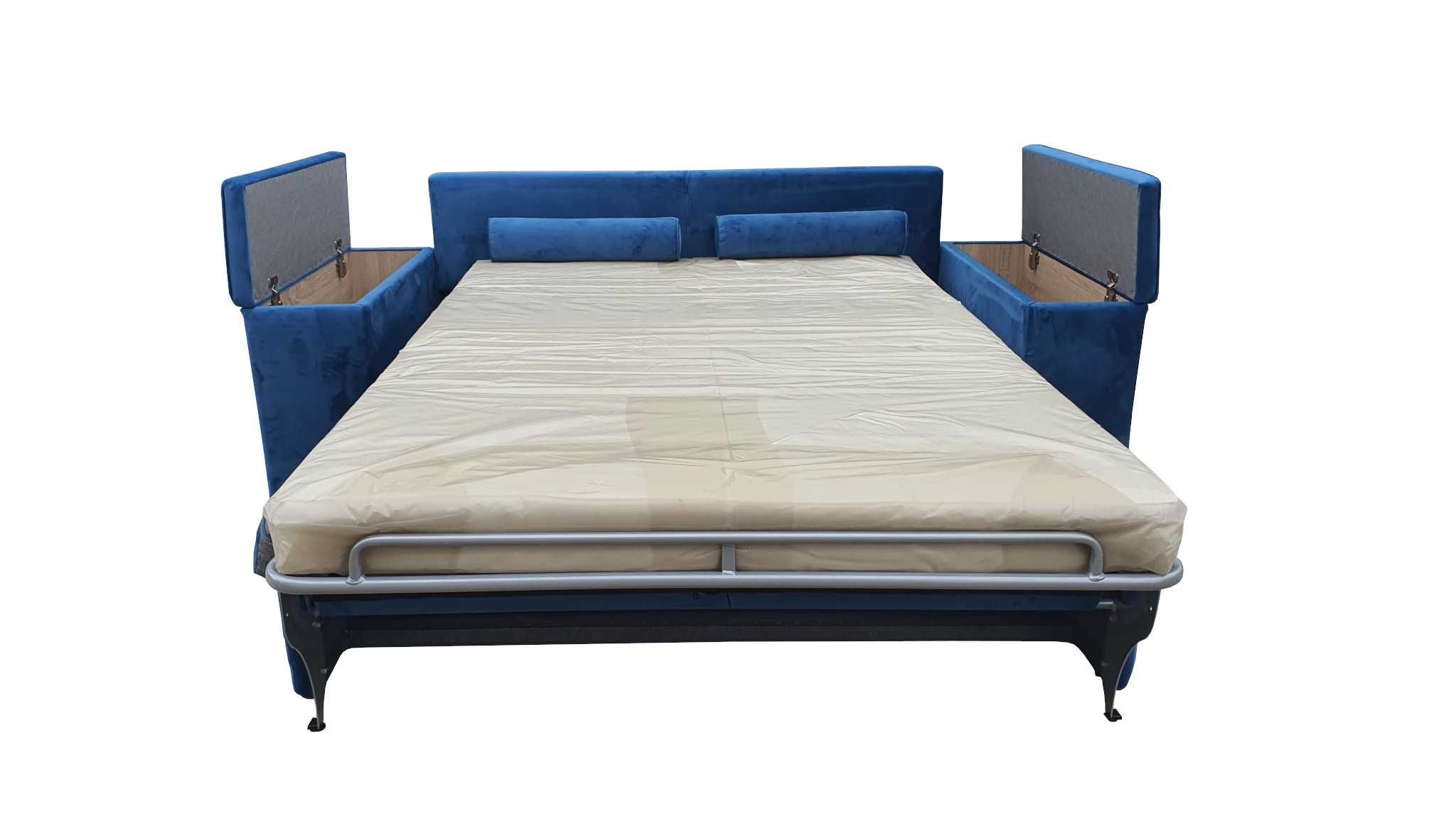 Sofa WYMIAR do spania codziennego z MATERACEM/110x200/solidny stelaż