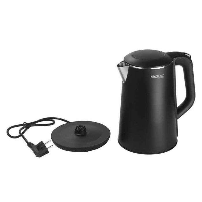 CZAJNIK ELEKTRYCZNY bezprzewodowy LED z regulacją 1,6L 1500W KD4105