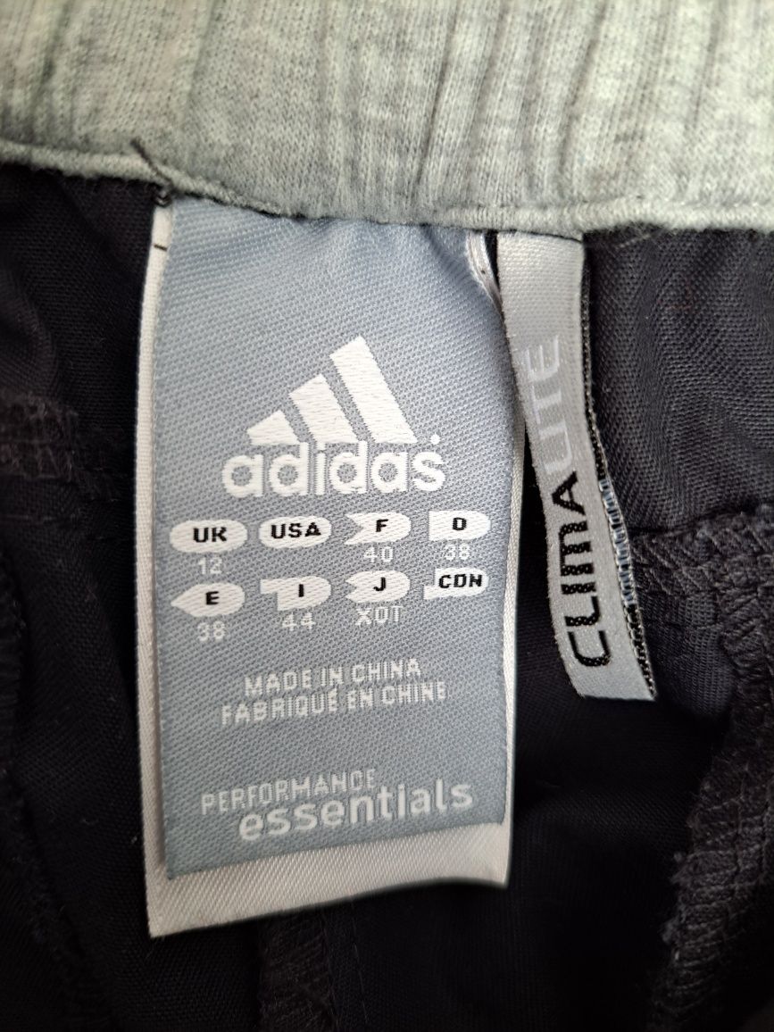 Czarne spodnie Adidas, rozmiar 38
