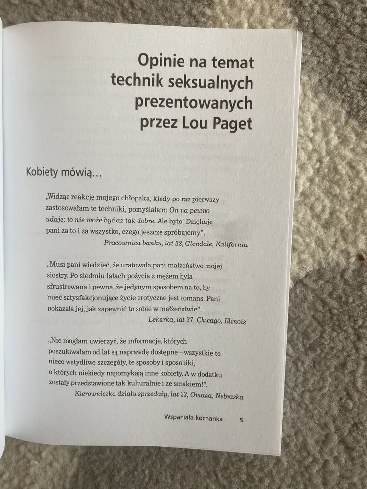 Lou Paget. Wspaniała kochanka