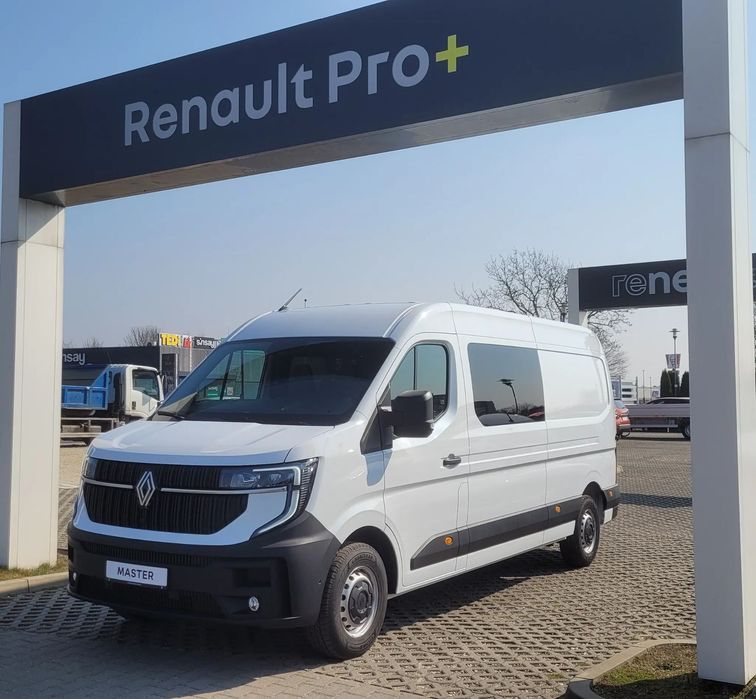 Renault Nowy Master  Nowy Master Furgon L3H2 , 150 KM , zabudowa 7 osób od ręki