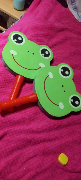 Paletki piankowe żaby