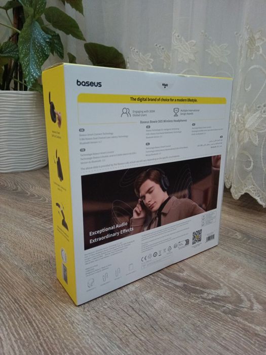 Bluetooth навушники Baseus Bowie D05 70годин без зарядки